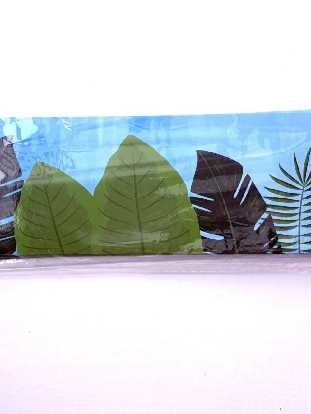 NWT 2-Pack Botanical Bulletin Board Borders Eucalyptus and Tropical Leaves